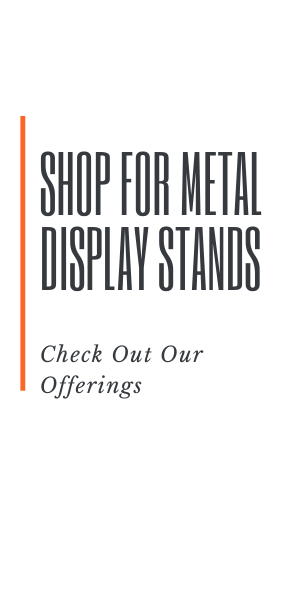 Shop metal display stands